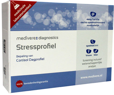 Stressprofiel speekseltest (cortisol dagprofiel)