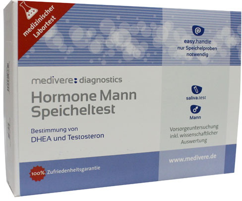 Hormonen Man Basis speekseltest (DHEA, Testosteron)