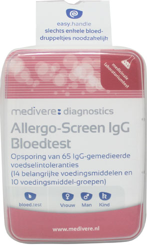 Allergo-Screen IgG bloedtest